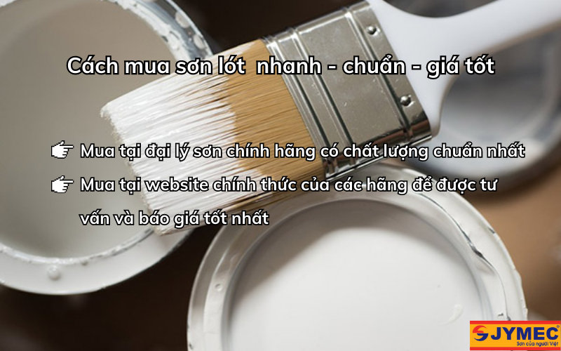 Cách mua sơn lót chất lượng, giá tốt