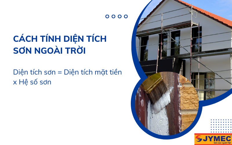 Cách tính diện tích ngoài trời