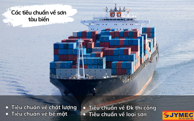 Các tiêu chuẩn về sơn tàu biển