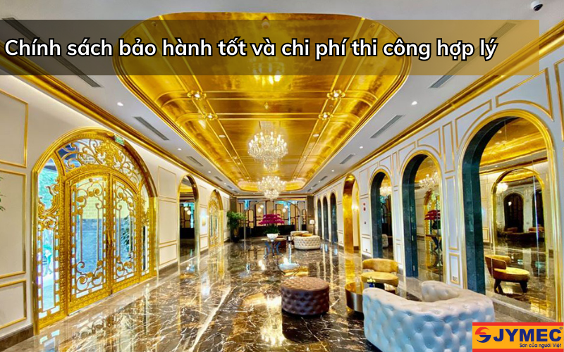 Mức giá thi công và chế độ bảo hành hợp lý