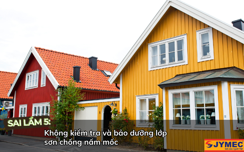 Sơn chống nấm mốc cần được kiểm tra bảo dưỡng