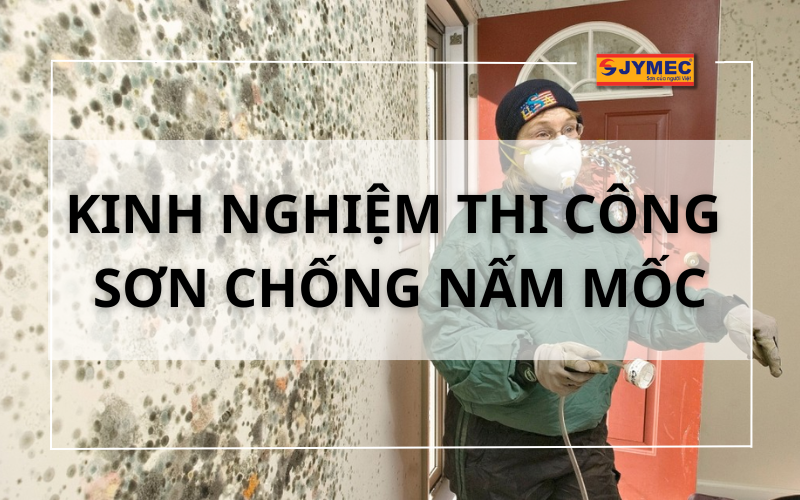 5 Kinh nghiệm thi công sơn chống nấm mốc hiệu quả nhất