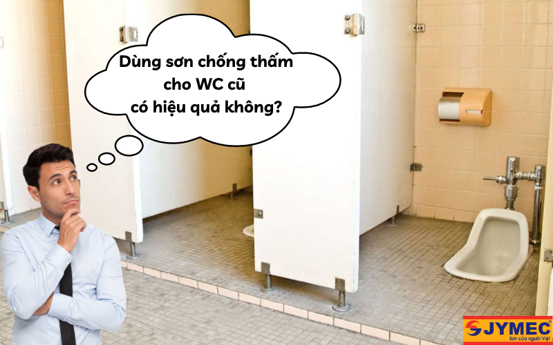 Dùng sơn chống thấm cho nhà vệ sinh cũ đem lại hiệu quả tối ưu