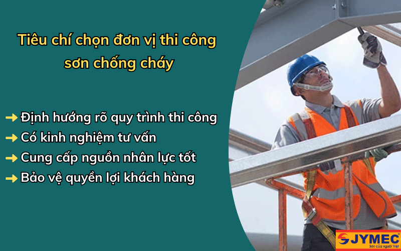 Chọn nơi cung cấp dịch vụ sơn chống cháy qua những tiêu chí nào?